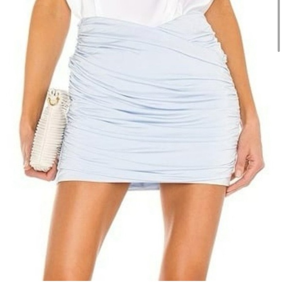 Trent Mini Skirt in Soft Periwinkle Lovers and Friends size XS - Picture 6 of 6